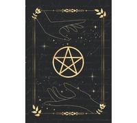 Grimoire Book Of Shadows Journal With Pentacle: Blank With Lined Paper | [Magic Gifts For Witches]