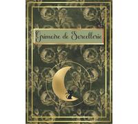GRIMOIRE DE SORCELLERIE: pour les amateurs de magie, grimoire à remplir soi-même, 100 pages de pointillés
