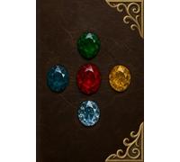 Grimoire des Géomanciens - Carnet Fantasy 150 Pages Lignées | Cahier de Notes RPG, Magie des Pierres et Jeux de Rôle | Format 15 x 23 cm: Carnet ... et des éléments, pour RPG et notes mystiques