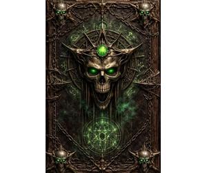 Grimoire des Liches - Carnet Fantasy 150 Pages Lignées | Cahier de Notes RPG, Donjons et Dragons, Jeux de Rôle, Nécromancie et Occulte | Format 6 x 9 ... morts-vivants ayant transcendé la mort