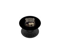Grimoire Lecteur Witchy Halloween Occulte Goth PopSockets PopGrip Adhésif