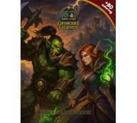 Grimoire Legends: Fantasy Monsters, Warriors, and Magical Realms to Color for Adults and Teens: Fantasy Coloring Book for Adults and Teens: Epic ... Magic Creatures, and Enchanted Realms