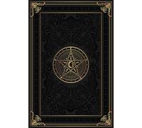 Grimoire Vierge Pentacle Lunaire Noir