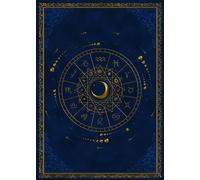 Grimoire Vierge Astrologique - Bleu - Claire Laberge - Alliance Magique - relié - Carnet (de voyage, intime, de notes)