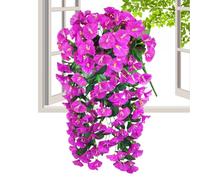Grimpantes Artificielles pour Extérieur,Fausse Volubile Réaliste - Décorations Végétales pour Balcon Terrasse Pergola Mur Cour Portail Jardinières Extérieur et Intérieur