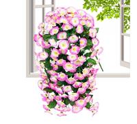 Grimpantes Artificielles pour Extérieur, Grimpantes Artificielles, Décorations Végétales pour Balcon Terrasse Pergola Mur Cour Portail Jardinières Extérieur et Intérieur