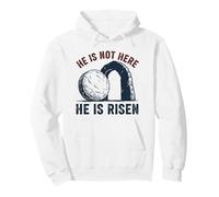 Grimpeur Amusant « He is Not Here He is Risen » Sweat à Capuche