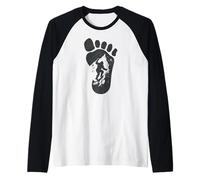 Grimpeur de Gymnastique, Escalade Sportive, Escalade « Sasquatch-Bigfoot » Manche Raglan