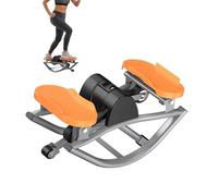 Grimpeur D'escalier Aérobique Mini Exercice Cardio Torsion Machine Elliptique Bandes De Résistance Pédales Marche Sous Le Bureau Assis Rééducation Personnes Âgées Planche D'équilibre Force Base Tonifi