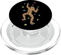 Grimpeur grimpeur d'intérieur Mural Bigfoot Funny Climbers PopSockets PopGrip pour MagSafe