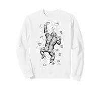 Grimpeur grimpeur Mural d'intérieur Gorilla Funny Climbers Sweatshirt