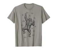 Grimpeur grimpeur Mural d'intérieur Gorilla Funny Climbers T-Shirt