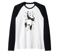 Grimpeur Mural d'intérieur avec Panda et Ours Grimpeurs Amusants Manche Raglan