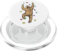 Grimpeur Mural d'intérieur Paresseux Lent Grimpeurs drôles PopSockets PopGrip pour MagSafe