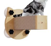 Grimpeur mural pour chat - Grattoir à chat robuste - Meuble d'intérieur à ventouse - Favorise la sécurité du jeu du chat - Longue durée de vie - 21 x 21 x 26 cm - Pour chats de petite et moyenne