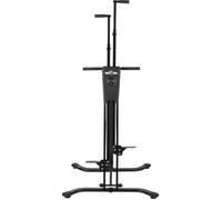 Gorilla Sports Grimpeur Vertical - Vertical Climber - Stepper - Machine d'escalade - 2 en 1 - Pliable