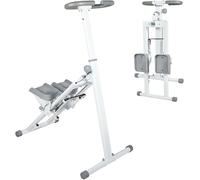 Grimpeur vertical pour salle de sport à domicile, équipement d'entraînement complet du corps, machine cardio compacte pliable avec guidon réglable