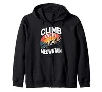 Grimpez Tous Les Amoureux des Chats Amusants Sweat à Capuche