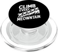 Grimpez Tous Les Amoureux des Chats Meowntain PopSockets PopGrip pour MagSafe