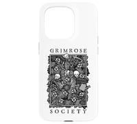 Grimrose Gardening Society Squelette Gothique Amusant Jardinier Coque pour iPhone 15 Pro