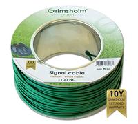 Grimsholm Green® - Câble de signal Premium (noyau en cuivre), 100 m.