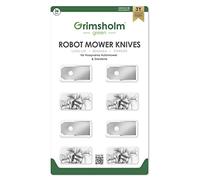 Grimsholm Lot de 36 lames de rechange pour Husqvarna Automower et Gardena