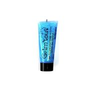 Grim'Tout - Gel Pailleté pour Visage et Corps - Maquillage de Festival et Loisirs Créatifs - Unité : 1 Tube sous Blister - Volume : 25 ml - Teinte : Turquoise