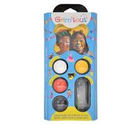 GRIM'TOUT Set complet Tigre et citrouille, GT41222, 4 couleurs