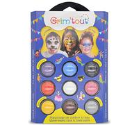 GRIM'TOUT- Zoo Parade Palette de 9 maquillages, GT41428