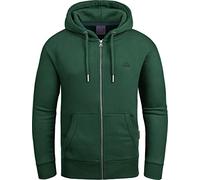 Grin&Bear Sweat à Capuche pour Homme avec de Fermeture éclair Vert X