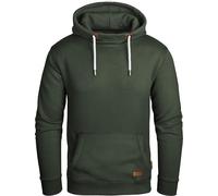 Grin&Bear Sweat à Capuche pour Homme GB494-Olive-XL