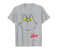 Grinch - The Green Grinchmas T-Shirt, Homme, Gris Chiné, S