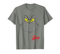 Grinch - The Green Grinchmas T-Shirt, Homme, Vert Kaki chiné, L