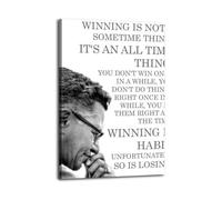 Grind Don‘t Stop Motivational Poster, Hustle Attitude Wall Art, Football Inspired Print for Man Cave, Garage, Home Gym(Unframed,16X24inch(40X60cm))