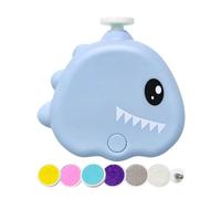 Grinder à ongles pour chiens, broyeur d'ongles pour chiens,Réglable 3 modes 40 dB Forme de dinosaure Mouleur à ongles électrique - Outil de toilettage sans fil à faible bruit pour le fichier de patte