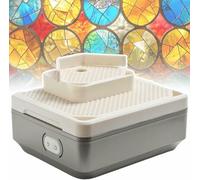 Grinder De Vitral Électrique Pour Bricolage,4200 Tr/min,Mini Desktop Shell Art Grinder,Alimentation En Eau Automatique