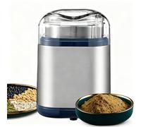 Grinder d'épices ménagers, moulin à moulin à farine en acier inoxydable, moulin à herbes électriques, corps isolé, ustensiles de cuisine en toute sécurité pour faire de la farine, des grains de café