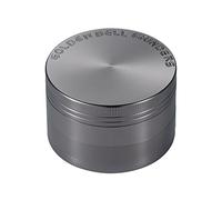 [Grinder Garrantie à vie] LIHAO 2"(5cm) Grinder Moulin à Herbes Moulin à épicé - Nickel Noir