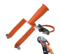 Grinder Holder - Adjustable Steel Conversion Bracket, Multi Position Suppor | Stable Cutting Workstation, Secure Clamp Base | Hands Free Grinder Converter for M8 M10 Mounting Holes, Workshop Metalworking