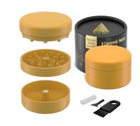 Grinder Premium CERAMIC Nano Pro 2.0 | Revêtement nano céramique antiadhésif | Système Quick-Connect sans filetage triple aimant N52 | 62 mm Ø chambre profonde | Moulin à herbes et épices
