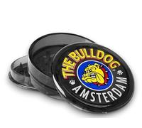 Grinder The Bulldog original 3 pièces en plastique - Grinder à gazon léger et résistant - Hachoir manuel compact - Accessoire The Bulldog à collectionner
