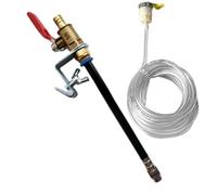 Grinder Water Attachment - With Hose Brass Adjustable Nozzle Sprinkler
