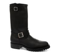 Grinders Machiniste Sauvage Un Hommes Ouest Combat Boucle Cuir Biker Noir Bottes