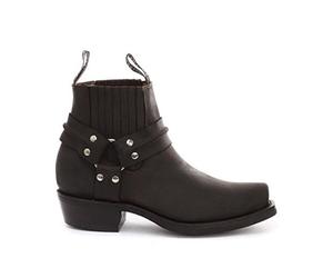 Grinders Renegade Lo Marron Unisexe Bottes en cuir Cowboy Bikers occidentaux Bottes Élevé 43