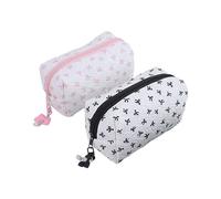 Grinding Make -Up 2 Pièces Grandes | Travel Make -Up - Mignon De Commande De Cosmétique Mignon pour Le Voyage Scolaire des Filles, Garantit Un Stockage Pratique pour Les Objets Personnels,
