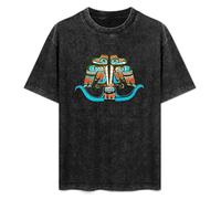 Grinding Pop Culture Party Cartoon Mens Unisex T-Shirt Graphic Print Top Black Tee XL