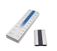 Grindometer Grind Fineness Gauge Single Channel Stainless Steel Hegman Gauge 0-100μm Mesure Range