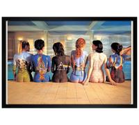 Grindstore Affiche encadrée en bois noir pour catalogue, décoration murale, idée cadeau pour la maison, le salon, la chambre à coucher, la maison ou le bureau