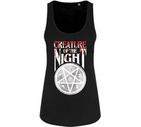 Grindstore - "Creature Of The Night" Top pour femme GR4017 (2XL) (Noir)