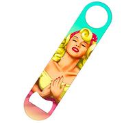 Grindstore Décapsuleur Too Glam to Give A Damn Pin Up Bar Blade 18 x 4 cm